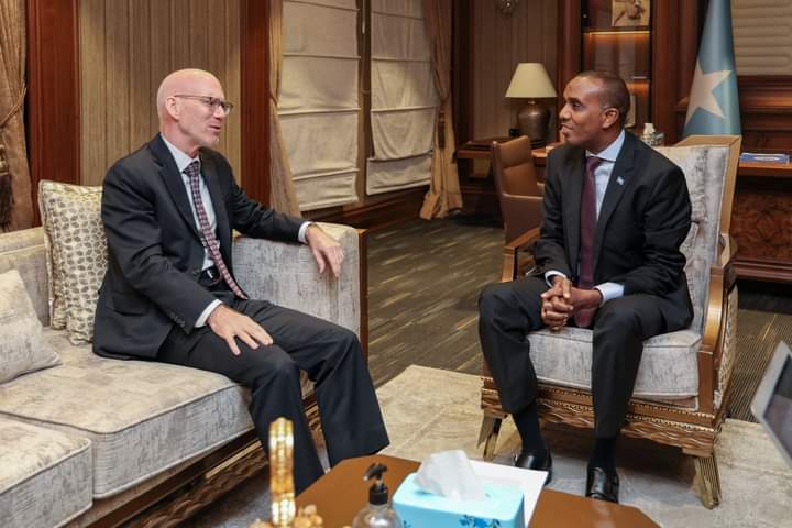 Ra’iisul Wasaare Hamse oo qaabilay Ergayga gaarka ah ee Xogyaha guud ee Qaramada Midoobay u qaabilsan arrimaha Soomaaliya