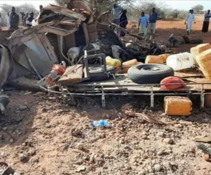 Qaraxyo qasaaro uu Dad rayid ah kasoo gaaray oo ka dhacay Deegaanka Cabdala Biroole ee Duleedka Kismaayo