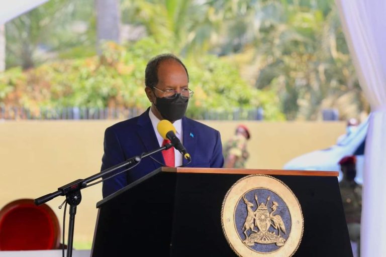 Madaxweynah Qaranka Oo ka Qeyb Galay Madasha Ganacsiga Somaliya Iyo Uganda. (SAWIRO).