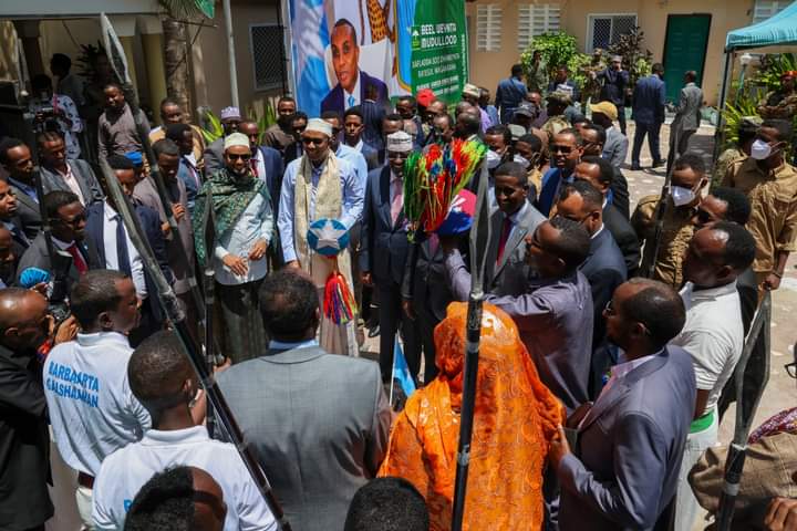 Ra’iisul Wasaaraha XFS  oo ka qeyb galay munaasabad lagu taageerayey Xukuumadda oo Muqdisho lagu qabtay