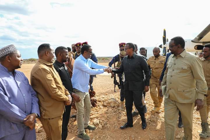 Madaxweynaha Hirshabeelle oo gaaray Degmada Buulo-burde