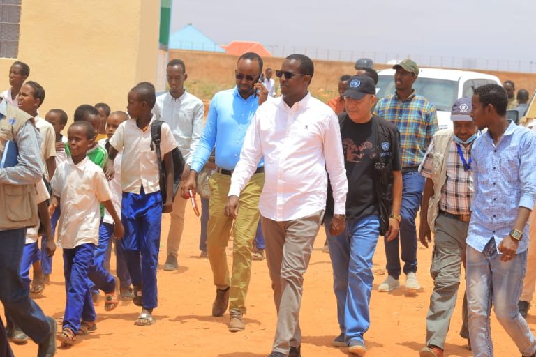 Madax ka Socda WFP oo Gaaray Galkacyo (Sawiro).