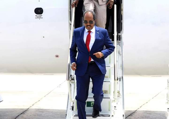 Madaxweynaha Qaranka oo gaaray Puntland .