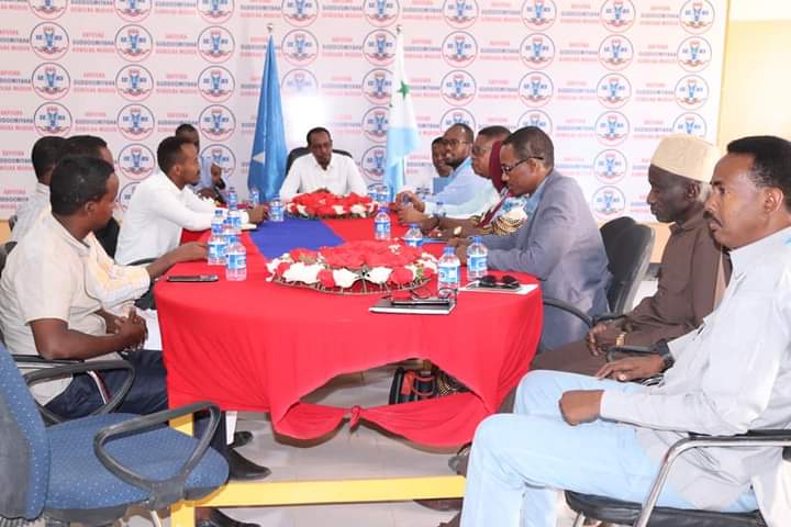 Guddoomiyaha Gobolka Mudug oo qaabilay Wafdi ka socday Hay’adda UNHCR