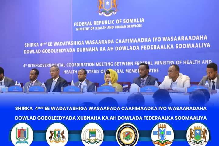 Waxaa maalintii labaad galay Shirka 4-aad ee Wadatashiga Wasaaradda Caafimaadka XFS iyo Wasaaraddaha Caafimaadka ee Dowlad Goboleedyada oo ka soconaayo magaalada muqdisho