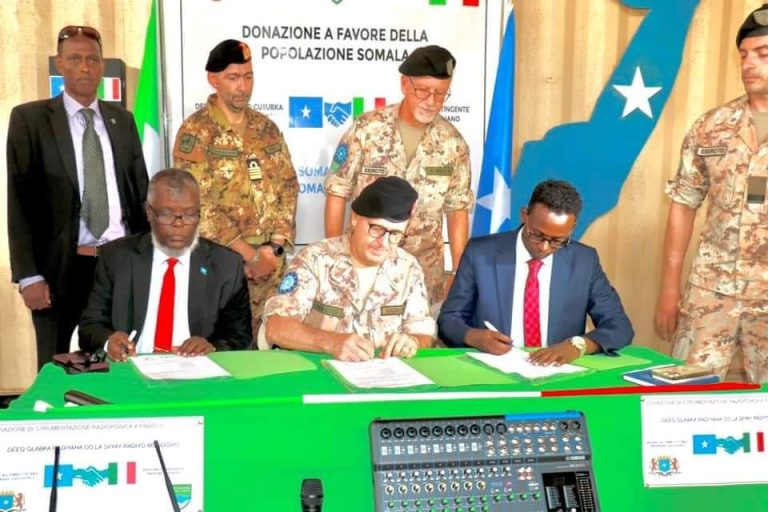 Talyaaniga Oo Agab ku Wareejiyay Idaacada Qaranka.