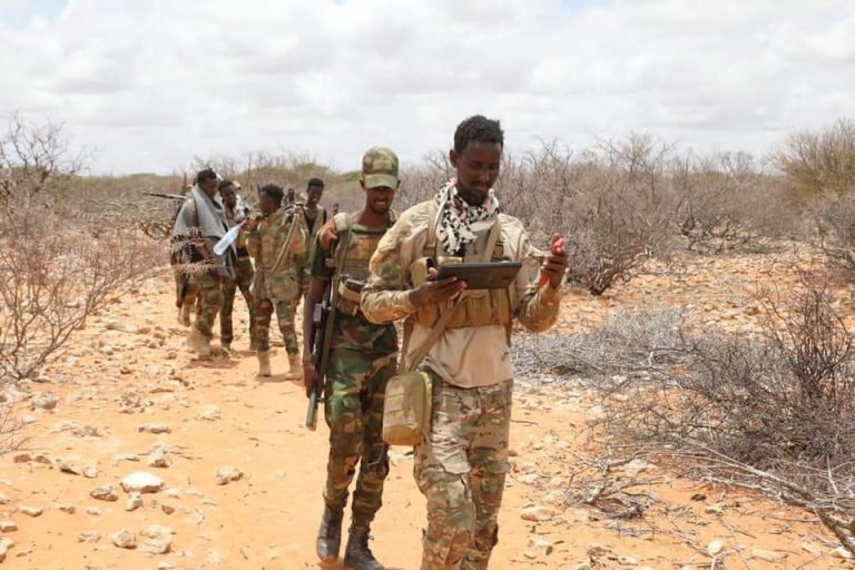 Ciidanka Xooga Dalka Oo Alshabaab ka Saaray Deegaano Cusub oo ka Tirsan Galgaduud. (SAWIRO).