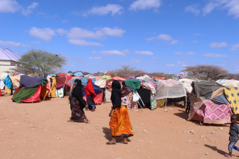 Inka Badan 500 oo Qoys oo kasoo Cararay Argagixisada Alshabaab ayaa Soo gaaray Dhuumasareeb. (SAWIRO).