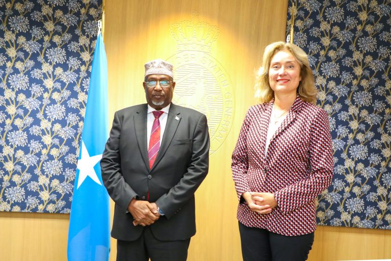 Guddoomiyaha Golaha Shacabka BFS oo kulan la qaatay Guddoomiyaha Baarlamaanka Boqortooyadda Netherlands