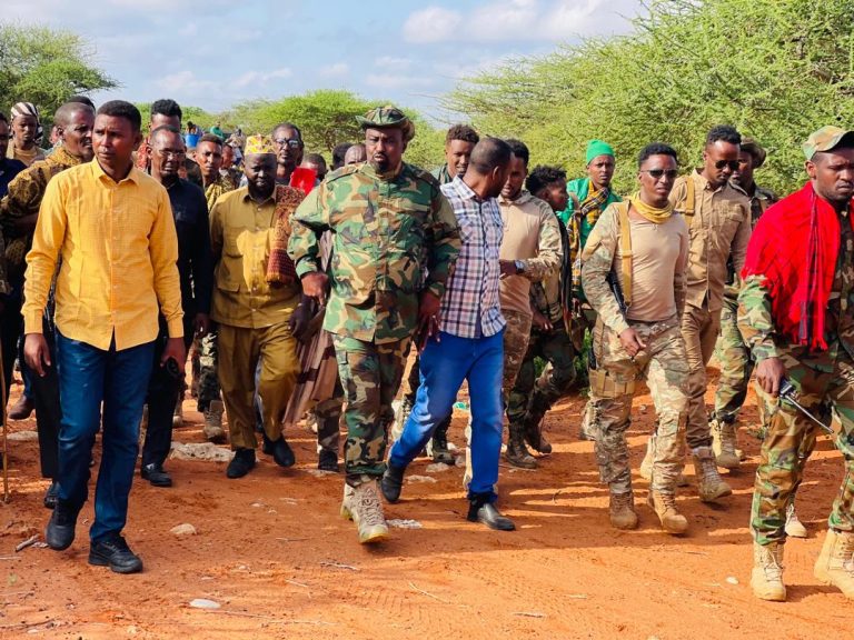 [SAWIRRO]Madaxweyne ku xigeenka Hirshabeelle oo  gaaray magaaladda Maxaas ee Gobolka Hiiraan