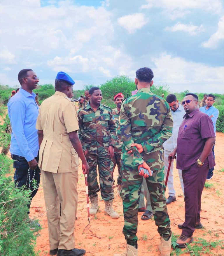 Ciidamo uu horkacaayo Gudoomiyaha Gobolka Shabellaha hoose oo la wareegay  deegaano ay ku sugnaayeen Khawarijta Al-shabaab
