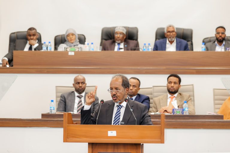 Khudbada  Madaxweyne Hassan Sheikh ee Labada Golle ee BFS oo maanta uu furay