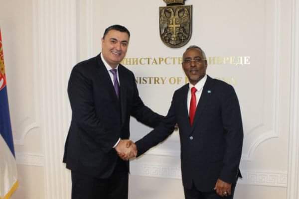 Somalia iyo Serbiya oo kawada hadlay Kobaca Dhaqaale Abuurka.