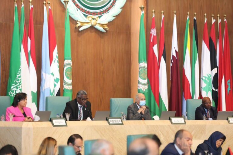 Abdiraxmaan Cabdishakuur Warsame oo maanta ka qayb-galay shir ay si wadajir ah u soo qaban-qaabiyeen Jaamacadda Carabta iyo Qaramada Midoobay