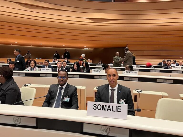 Hantidhawraha Guud ee Qaranka oo magaalada Geneva ee dalka Switzerland uga qaybgalay Shirka Maamulka Daymaha