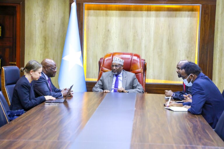 Guddoomiyaha BFS oo la kulmay Ku-xigeenka Ergeyga Gaarka ah ee Qaramada Midoobay