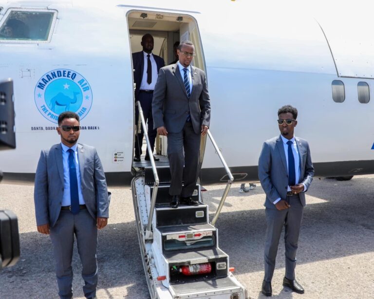 Madaxweynaha Maamulka Hiirshabelle oo Muqdisho soo gaaray
