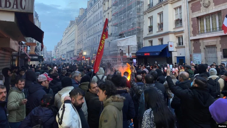 Rabshado ka dhacay Paris kadib markii la dilay saddex qof oo Kurdi ah