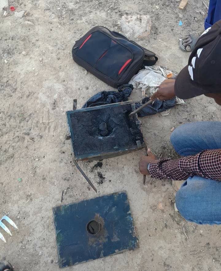 Ciidamada Amniga Beledwayne oo qabtay dhagar qabe aasayay Walxaha-qarxaha