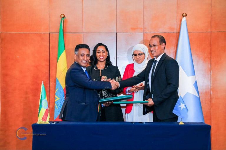 Soomaaliya iyo Itoobiya oo kala saxiixday heshiiskii Adeegga Hawada (ASA)