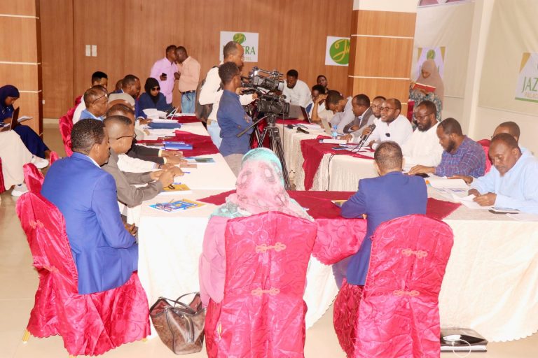 Guddiga  Gaadiidka iyo Tamarta ee Golaha shacabka BFS oo kulan la qaatay Shirkadaha adeegyada korantada bixiya ee Muqdisho