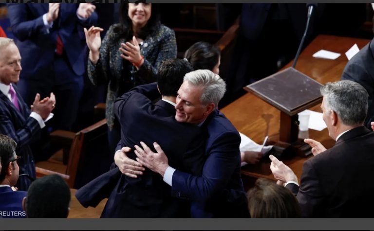 Hoggaamiyaha Aqlabiyadda Jamhuuriga oo ku guuleystay Afhayeenka Aqalka Wakiilada Mareykanka