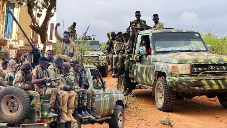 Ciidanka xoogga dalka  ayaa inka badan konton khawaarij ah ku diley howgal maanta ka dhacay deegaanka miiroon ee gobalka mudug