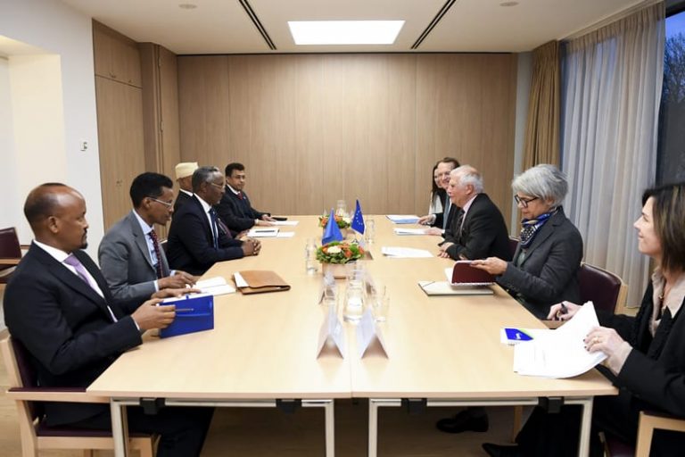 Soomaaliya iyo Midowga Yurub oo xoojinaya iskaashiga ka dhaxeeya.