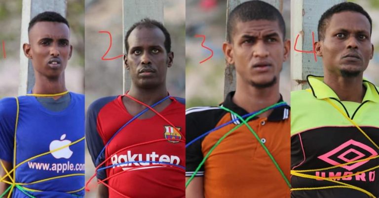 Maxkamada Ciidamada Qalabka Sida oo maanta xukun toogasho ah ku fulisay Afar askari.