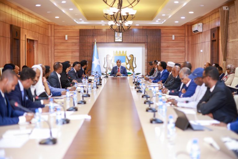 Ra’iisul Wasaare Xamse oo Maanta Shir guddoomiyey kulan isuduwayaasha mashaariicda kala duwan ee dalka