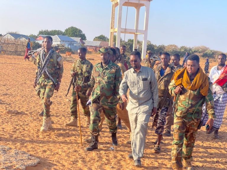 Taliyaha Guutada 4-aad, qeybta 27-aad oo gaaray deegaano Hoosyimada Degmada Aadan yabaal