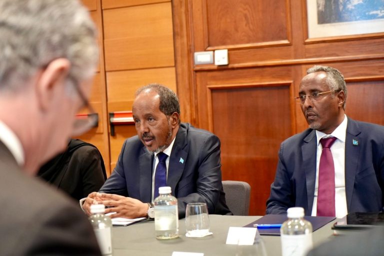 Madaxweyne JFS oo magaalada Rooma kula kulmay Ra’iisul Wasaare ku xigeenka dalka Talyaaniga