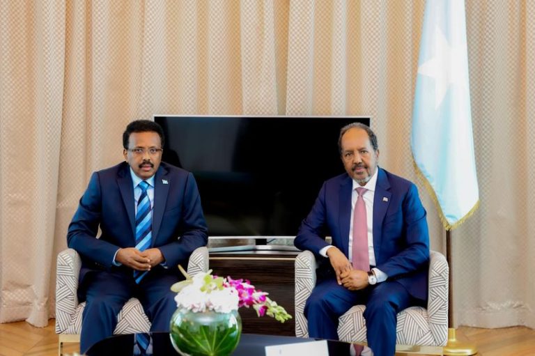 Madaxweynaha Jamhuuriyadda Federaalka Soomaaliya Mudane Xasan Sheekh Maxamuud ayaa kula kulmay magaalada Dooxa ee dalka Qatar Madaxweynihii hore ee dalka Mudane Maxamed Cabdullaahi Farmaajo.  Madaxweynaha Jamhuuriyadda ayaa la wadaagay Madaxweynihii hore ee dalka, dedaallada dowladdu ay ku bixinayso xoreynta dalka iyo halganka ciidamada iyo shacabka Soomaaliyeed ay ku jiraan ee Khawaarijta Al-shabaab lagu cirib tirayo.