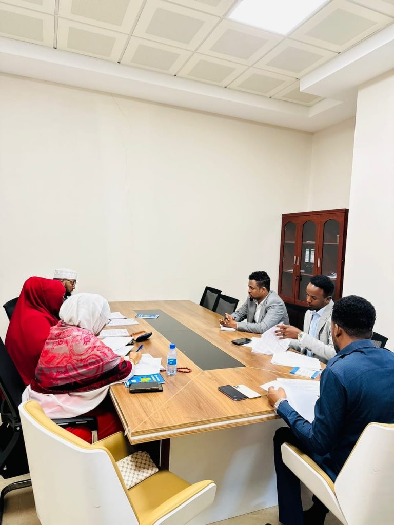 Guddiga Warfaafinta ee golaha shacabka BFS oo maanta ka dooday hindise sharciyeedka Dhowrista xogta