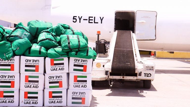 Hay’adda Maareynta Musiiboyinka oo Afar Diyaarad oo wada Shixnad mucaawino ah u dirtay Magaalada Baardheere