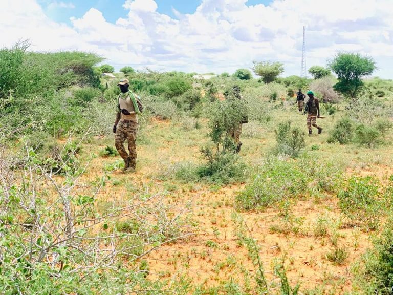 Kumaandooska Danab iyo Gor-gor  oo howlgal lagu baacsanayo Khawaarijta  ka sameeyey Deegaanka Baraag Shiikh caamir ee gobolka Galgaduud