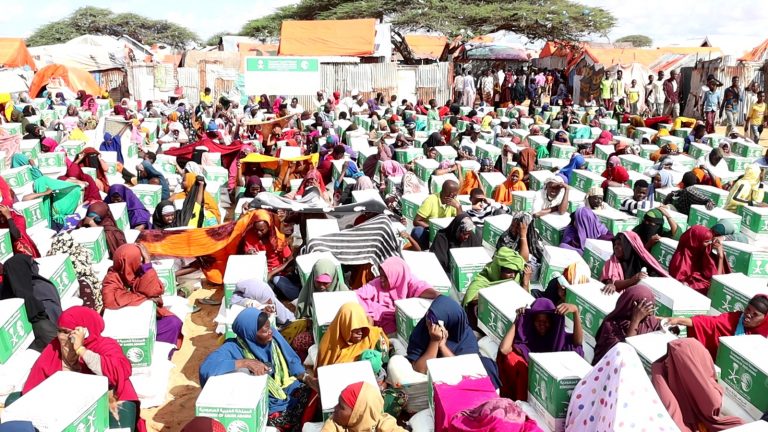 Hay’adda Maareynta Musiiboyinka  Qaranka ee SoDMA oo ku dhawaad 1,000 Qoys oo danyar ah  maanta gargaar ugu qeybisay Deegaanka garasbaaleey