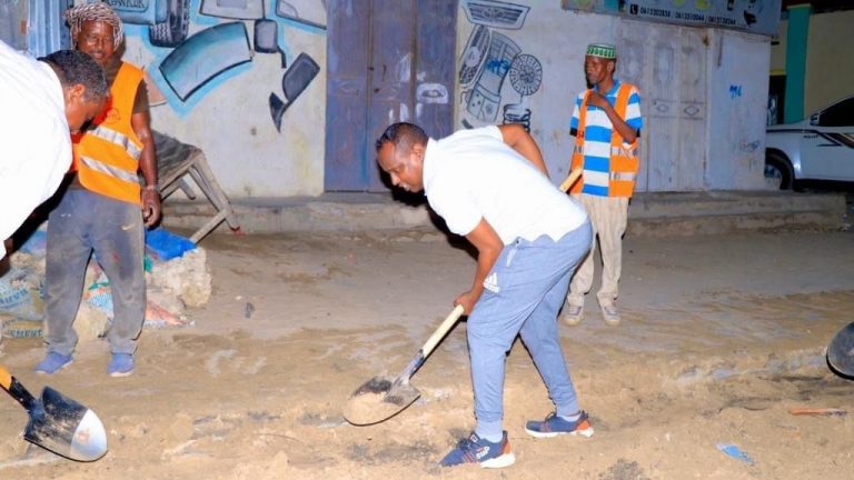 Olole Nadaafadeed oo laga sameeyay Degmada Hodan. {SAWIRO}