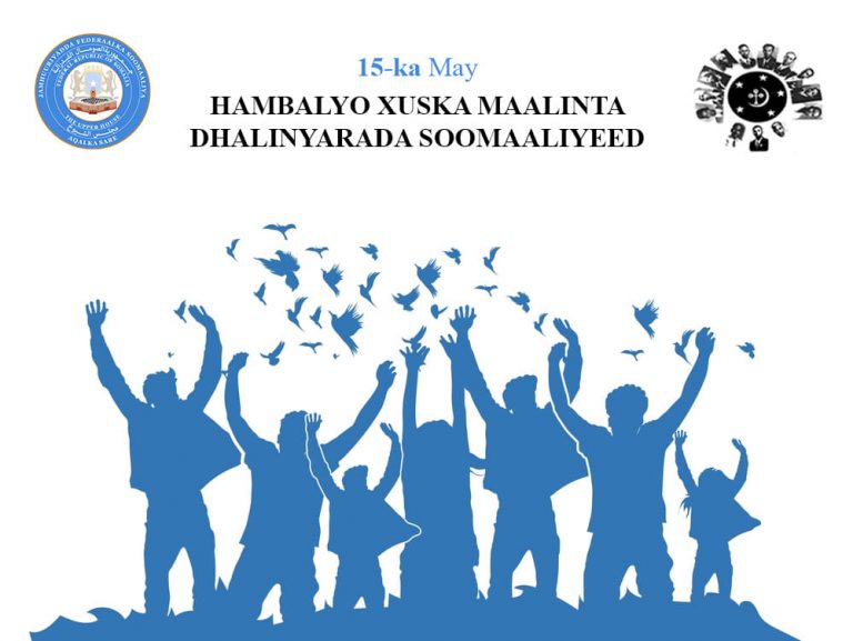 Guddoomiyaha aqalka sare ee balaaramnka cabdi xaashi cabdullahi ayaa dhalinyaradda Soomaaliyeed u hambalyeeyey