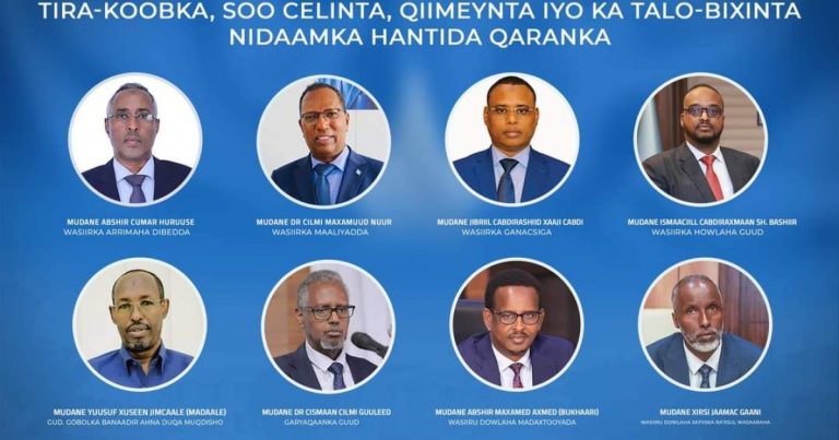 Ra’iisul wasaare Xamse oo magacaabay gudidda tira-koobka hantida qaranka