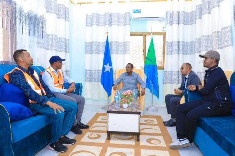 Guddoomiyaha Haya’adda maaraynta masiibooyinka oo gaaray Beledweyne