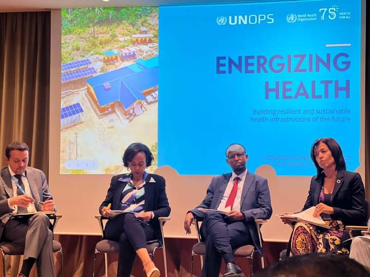 Wasiirka Wasaaradda Caafimaadka XFS oo khudbad ka jeediyay shir looga hadlayay hormarinta Caafimadka dalka