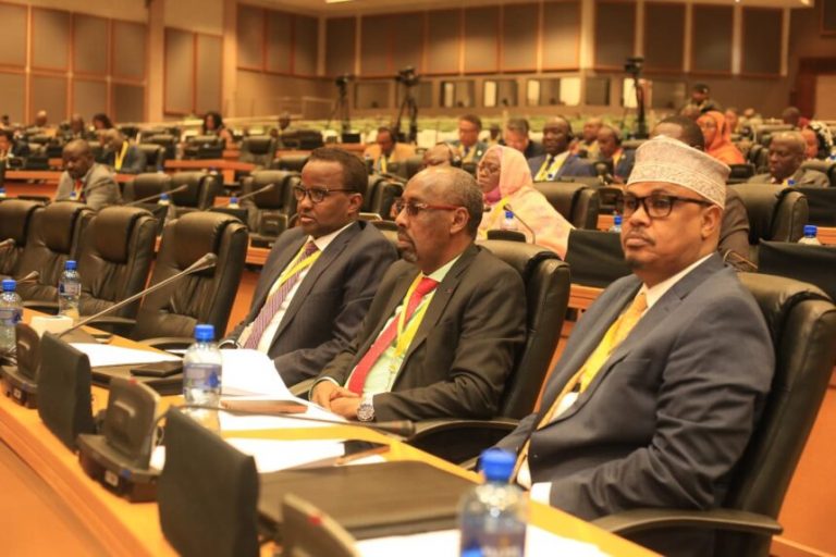 Xildhibaanno katirsan BJFS oo ka qeybgalay kulanka labaad ee Baarlamaanka lixaad ee Pan-Afrika