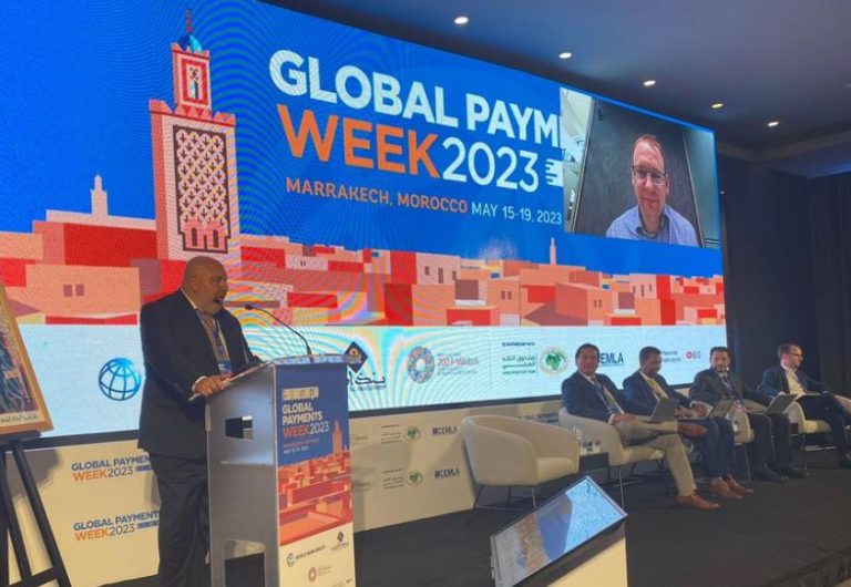 Wafdi ka socda Bankiga Dhexe ee Soomaaliya oo ka qeyb galay shirka sanadlaha ee Global Payment Week 2023