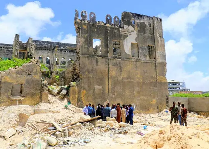 Dhisme ku soo dumay degmada Shangaani oo sababay dhimashada afar carruur ah