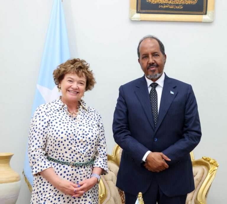 Madaxweyne Xasan Sheekh oo qaabilay ergayga cusub ee Qaramada Midoobay u qaabilsan Soomaaliya