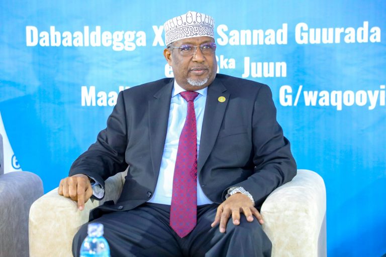 Guddoomiyaha golaha shacabka oo ka qeyb galey munaasabada xuska 26-ka juun