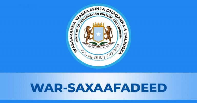 Warbixinta Toddobaadlaha ee Dowladda Federaalka Soomaaliya