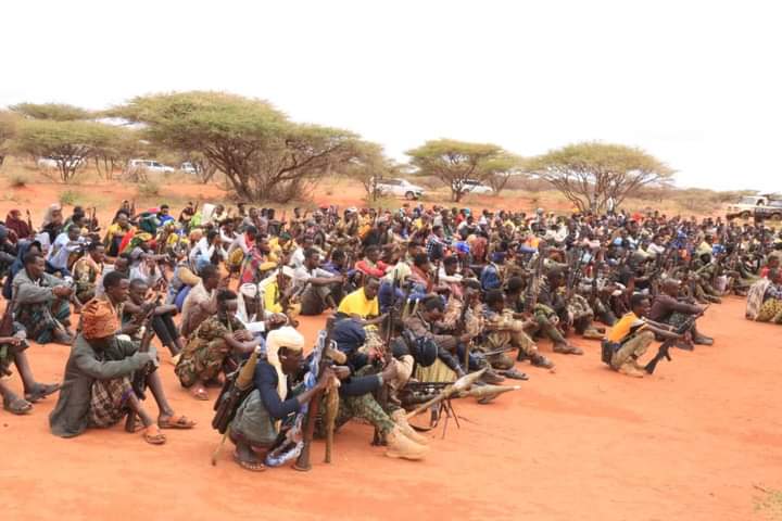 Ciidanka xoogga oo howlgalka dhameystirka wajiga koowaad kawada degaanno katirsan Galmudug