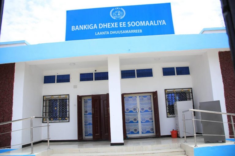 Bankiga dhexe oo laan ka furanaya Galmudug